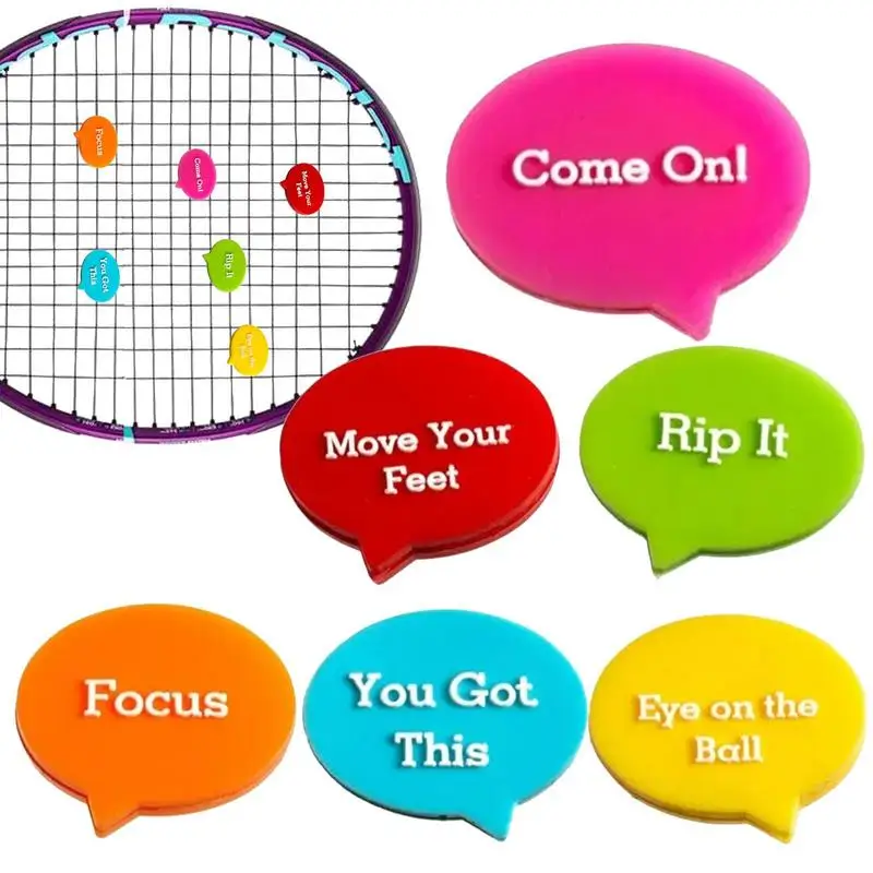 

6/10 шт., силиконовые амортизаторы для теннисных ракеток