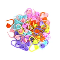 2050 pcs mix color plastic knitting tools locking stitch markers crotch knitting tool needle clip crochet colored marker pin