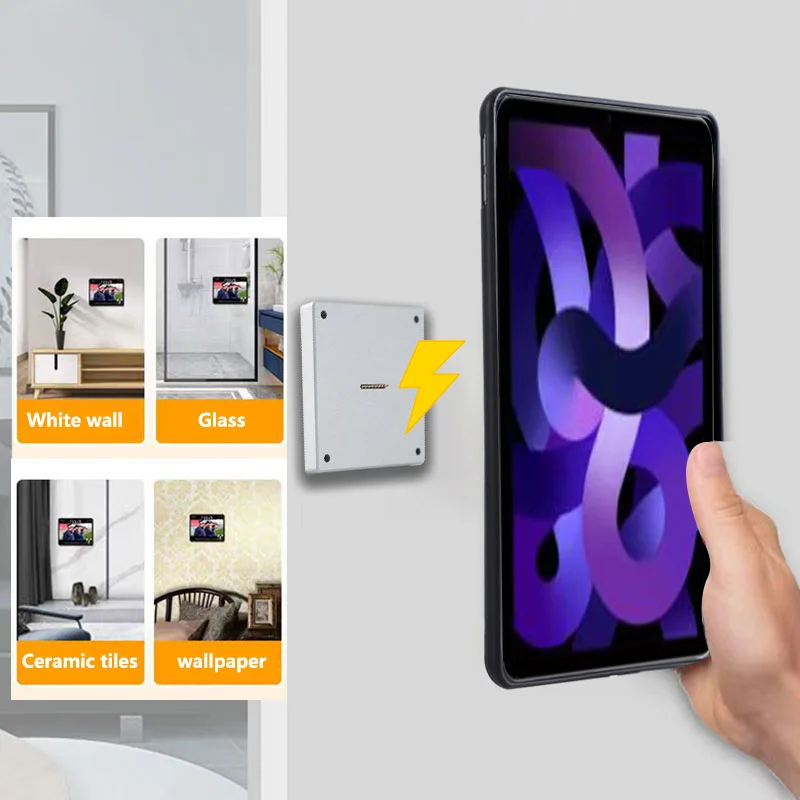 Магнитное настенное крепление с чехлом для зарядки iPad air 4/5 Wall Station беспроводная