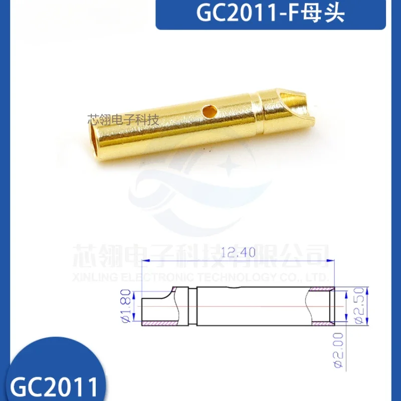 1/5 шт. Amass GC2011-F/M2 0 мм модель регулятора двигателя разъем типа банан 7U позолоченный