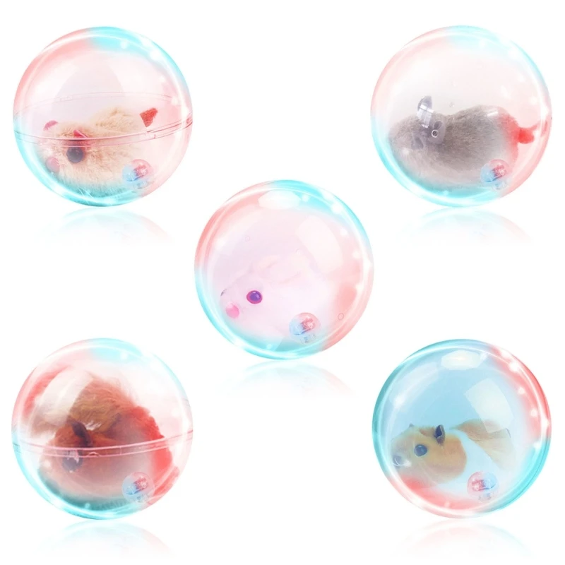 

Hamster Electric Toy Hamster Ball for CATs Dog Toy Interactive for CAT Toy for Aggressive Chewers Electronic Pet Toy