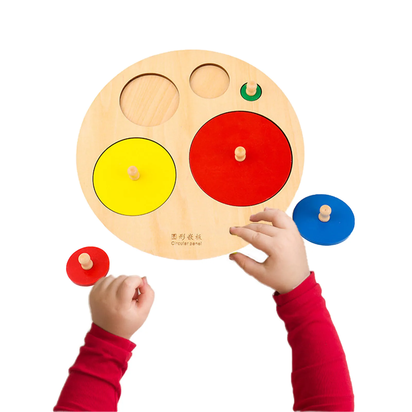 

Детская Классическая Игрушка-сортировка Монтессори для детей 1-3 лет