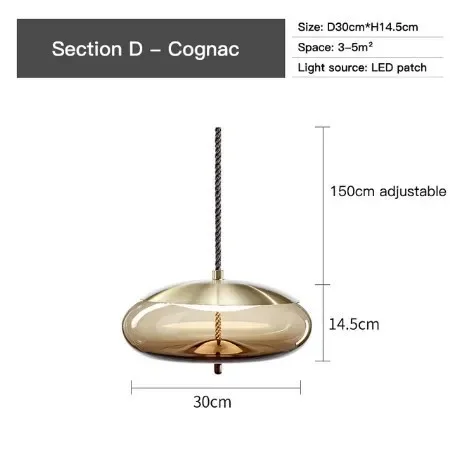 

Подвесной светильник XUNMI из пеньковой веревки