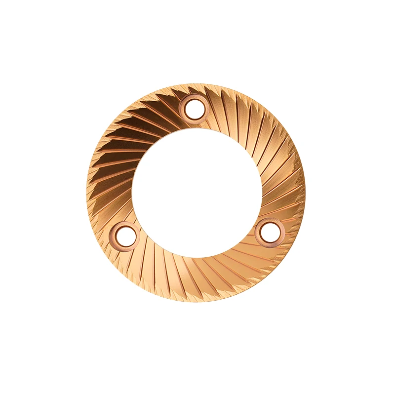 

64 мм плоские заусенцы с титановым покрытием многофункциональные заусенцы для эспрессо, подходят для ECM DF64 P64 ODE MAZZER