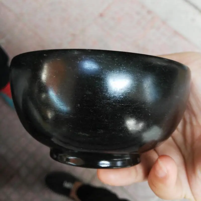 

100 мм Подлинная чайная чашка из натурального нефрита Gongfu чайная посуда ручная резная Нефритовая каменная чаша чайная церемония чашка для зд...