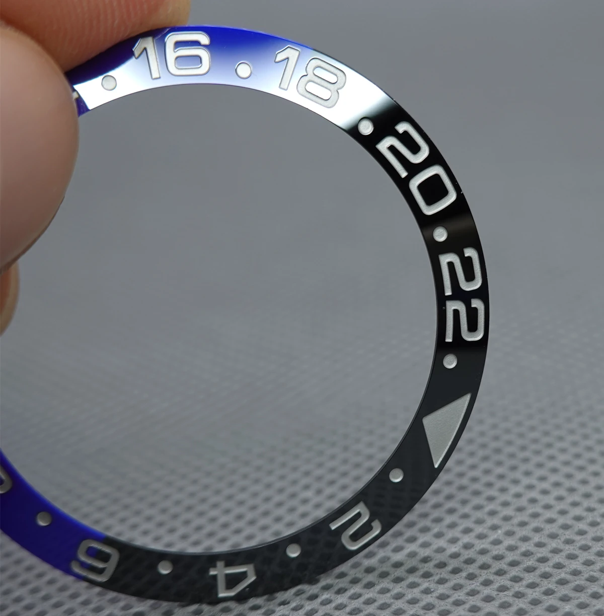 Best quality Watch Part Clean Factory Ceramic Bezel 38mm for 40mm GMT blue/black Replacement Accessories 116710/126710