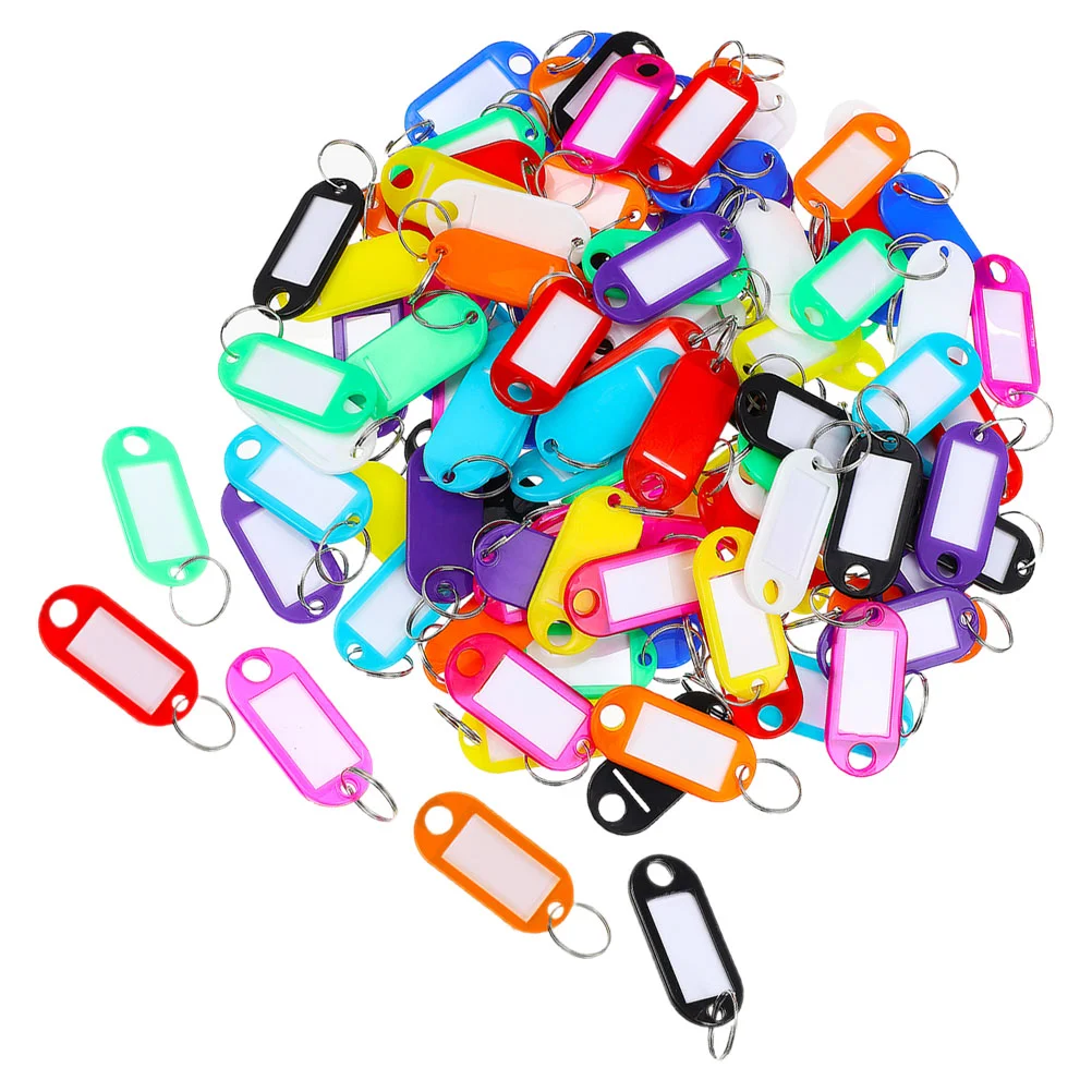 

Key Tag Label Ring Tags Luggage Multi-function Suitcase Identifier Ribbon Identification Fob