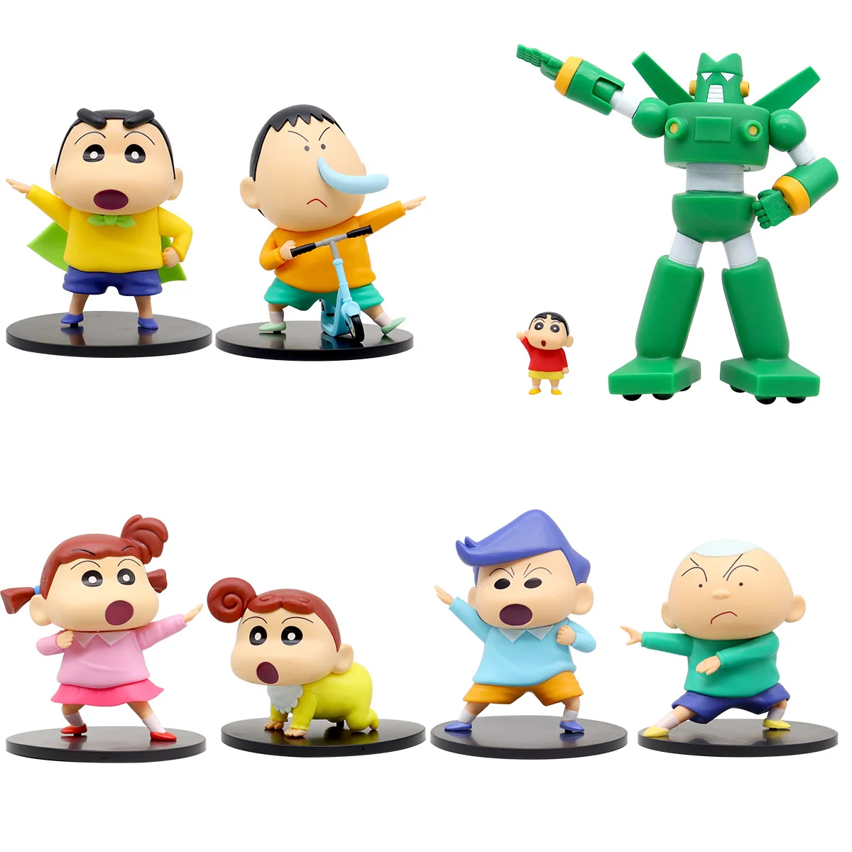 Новинка Аниме Crayon Shin-chan Q Модель ручной работы ПВХ GK статуя игрушки кукла