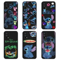 cute disney stitch phone case for oppo realme 6 pro c3 5 pro c2 reno2 z a11x xt