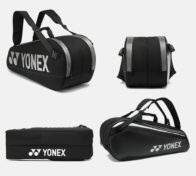 Genuine New YONEX Tennis Racket Shoulder Bag High Quality Sports Badminton Bag Backpack For Women Men Holds Up To 6 Rackets