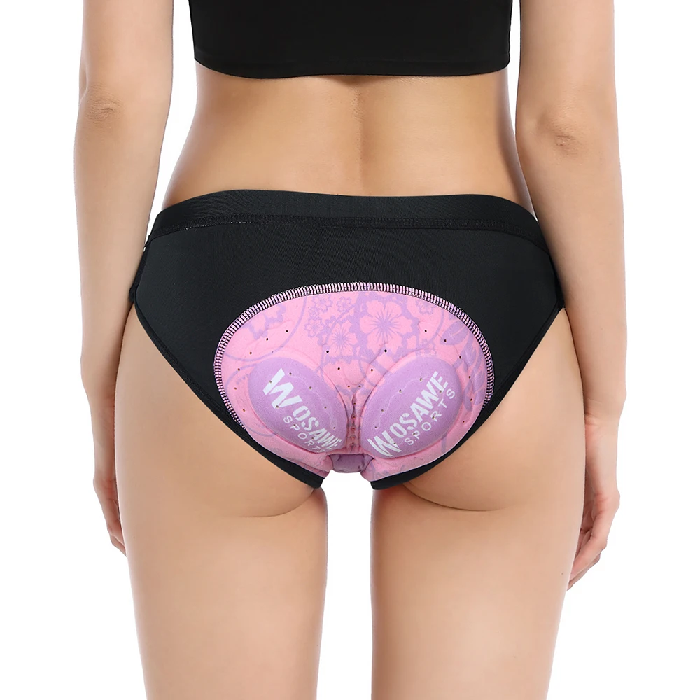 WOSAWE Женские Дышащие Велосипедные Шорты С 3D Гелевыми Подушечками Амортизирующее