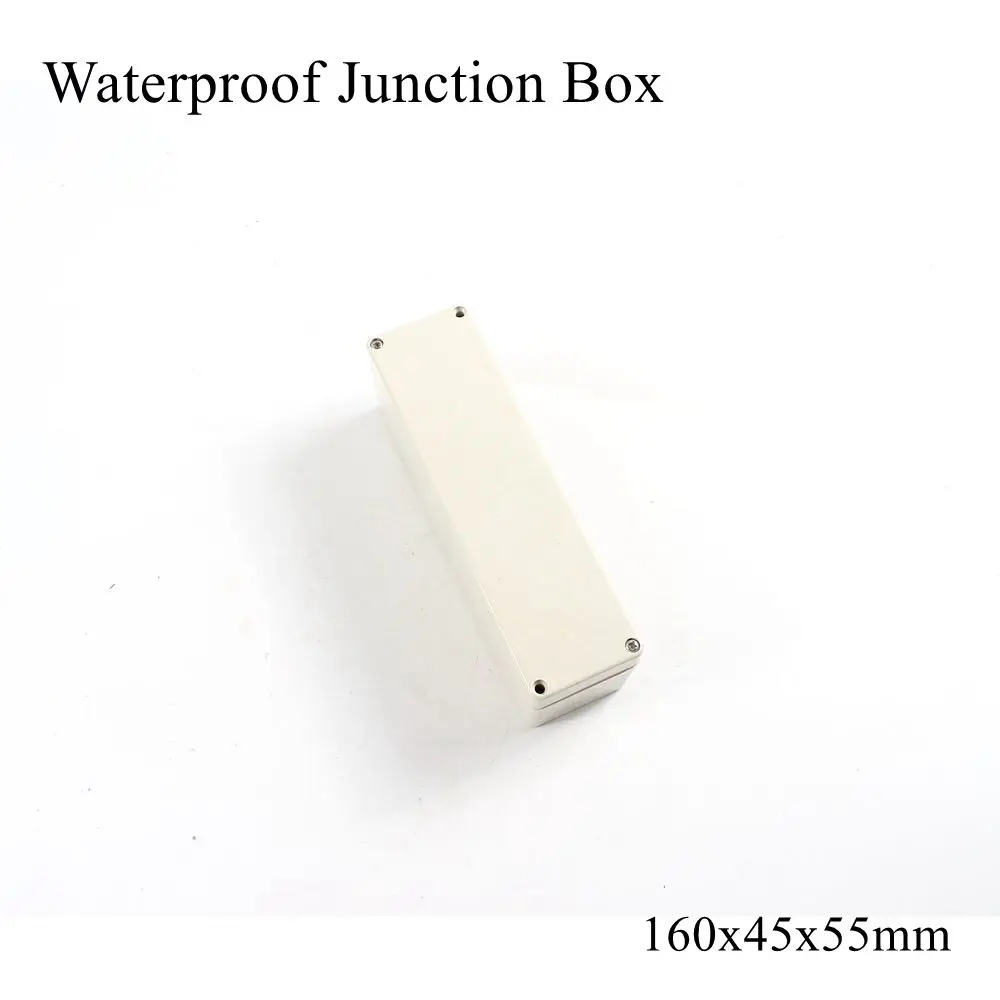Распределительная коробка 158x90x60 мм, класс защиты IP65, водонепроницаемый корпус из АБС-пластика, чехол для проекта, чехол для инструмента, уличное подключение кабеля, электрический