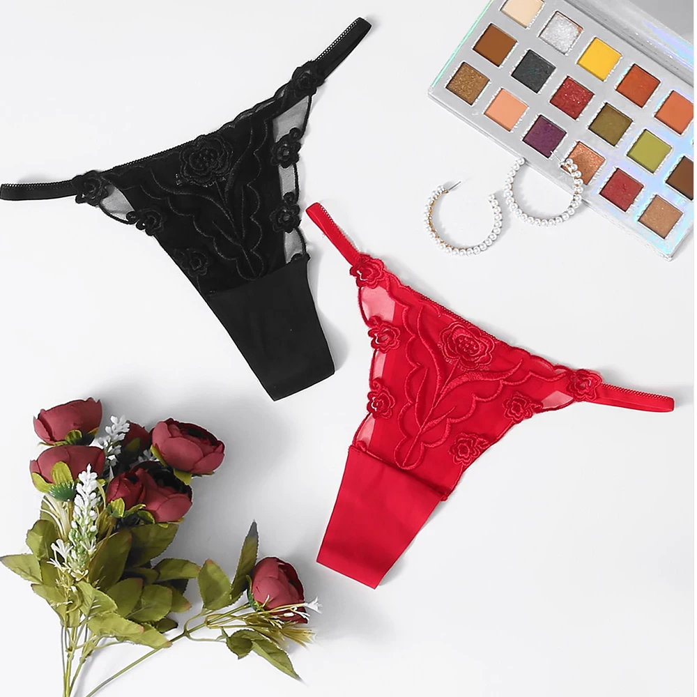 Сексуальные прозрачные стринги микро для девочек Трусы-танга женщин