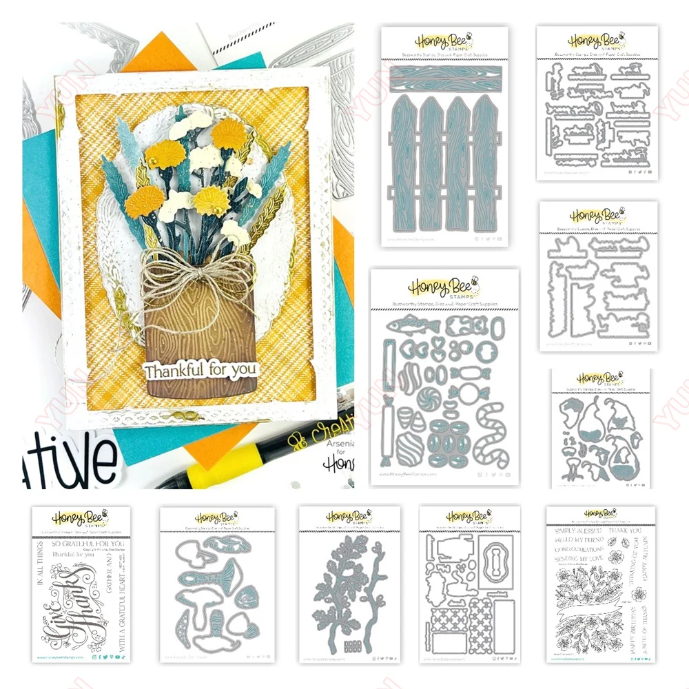 

Autumn Bouquet Mushroom Dianthus Fancy Layering Frames Dianthus Metal Cutting Dies Stamps Stencil Hot Foil Plate Scrapbook Diary