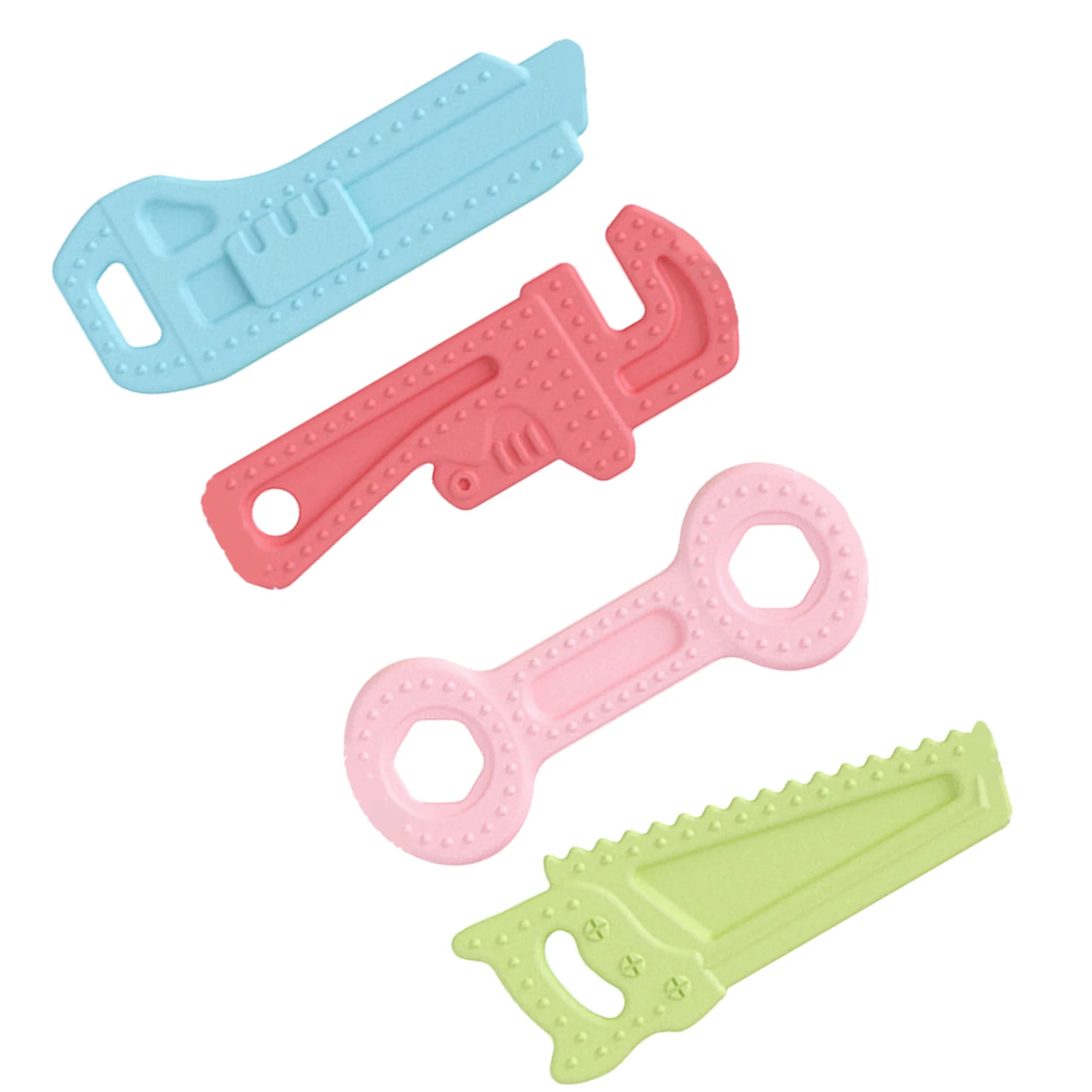 

Teething Toys For Babies4 Pcs Baby Teether Toys Set Easy To Hold And Bumps Design Infant Teethers For Babies 6-12 Months Soothe
