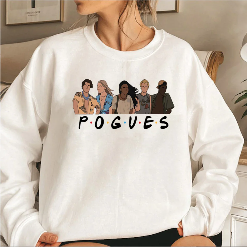 Pogue Life bluza Pogues przyjaciele ne banki OBX z kapturem Women inspirowane JJ Maybank Harajuku bl