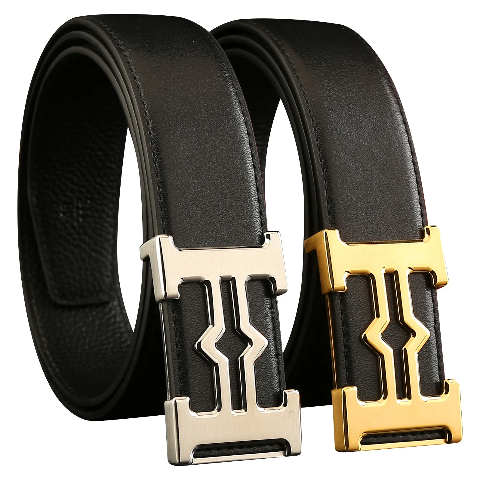 

Ремень мужской из натуральной воловьей кожи, шириной около 3,8 см, 00050