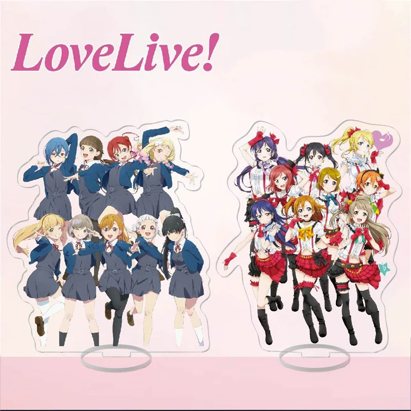 

LoveLive персонаж, акриловые подставки, модель, фигурки, Милая девочка, Kousaka, Хонока, минами, Кодори, косплей, настольное украшение, аниме, поклонн...