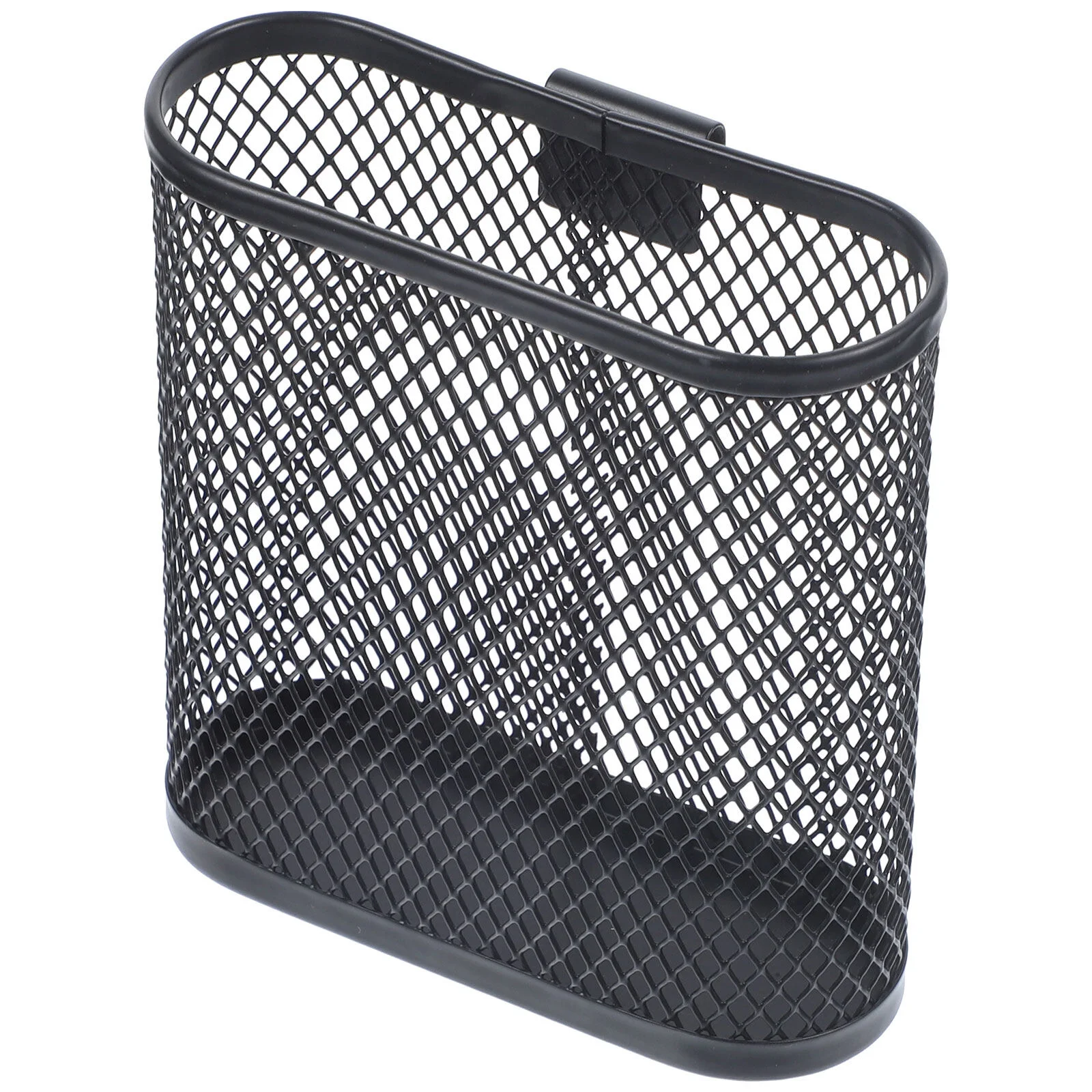 

Storage Box Foldable Office Desk Supplies Pen Bucket Organizers Iron Cup Case
