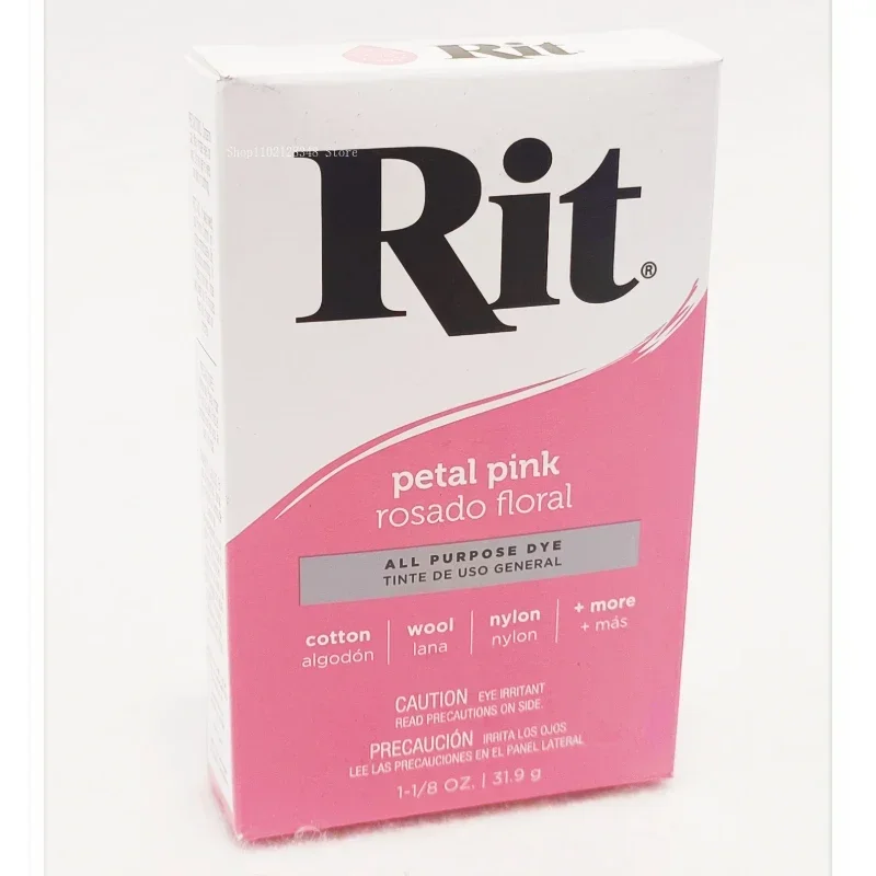 Фото 31,9 г/коробка RIT Dye Powder/цветной пигмент для изменения цвета ткани, ручная работа, сделай сам, хлопок, лен, шерсть и шелк, нейлон, краска для одежды, порошок №3