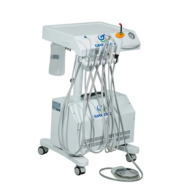 

Mobile Dental Units Portable With Ultrasonic Scaler