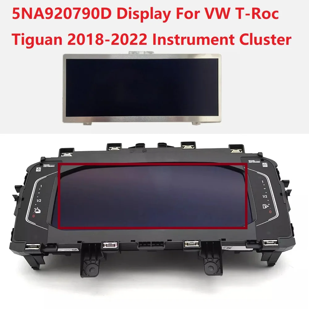 

Дисплей для VW T-Roc Tiguan 2018-2022 кластер инструментов Ремонт ЖК-экрана 5NA920790D