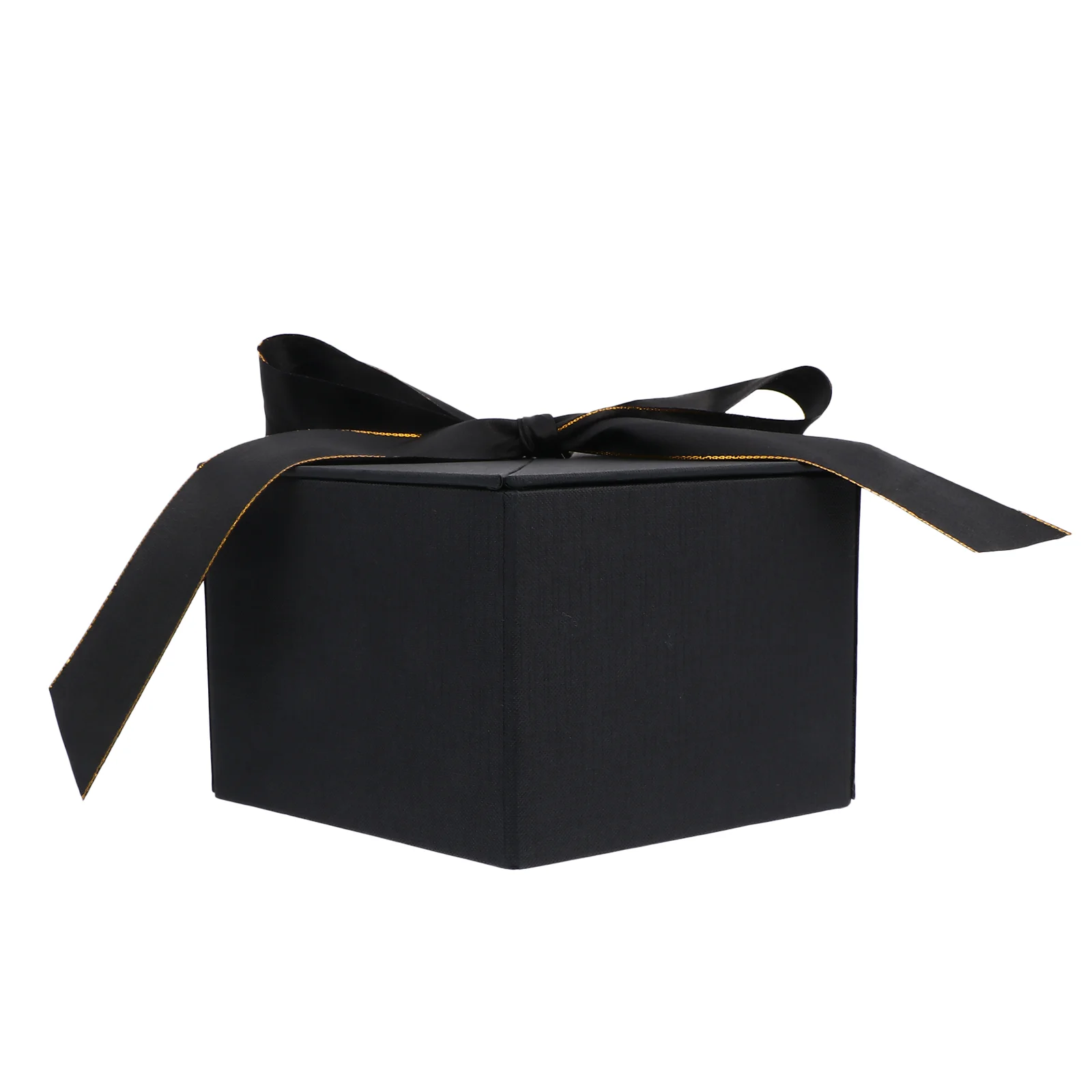 

Box Gift Boxes Valentines Day Black Birthday Jewelry Partywrapping Gifts Big Wedding Hexagon Valentine Present Packaging