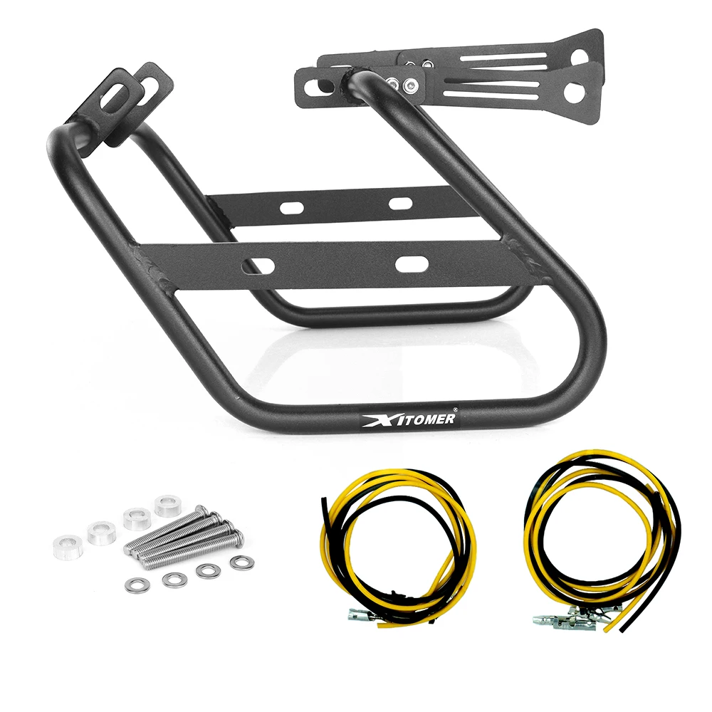 

Боковой кронштейн для багажника мотоцикла, подходит для Yamaha XV950/R-SPEC 2014-2022 2023 2024, держатель седельной сумки, опорные стойки