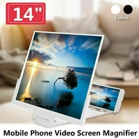 universal mobile phone screen magnifier 3d enlarger magnifying video amplifier projector bracket desktop holder stand for phone