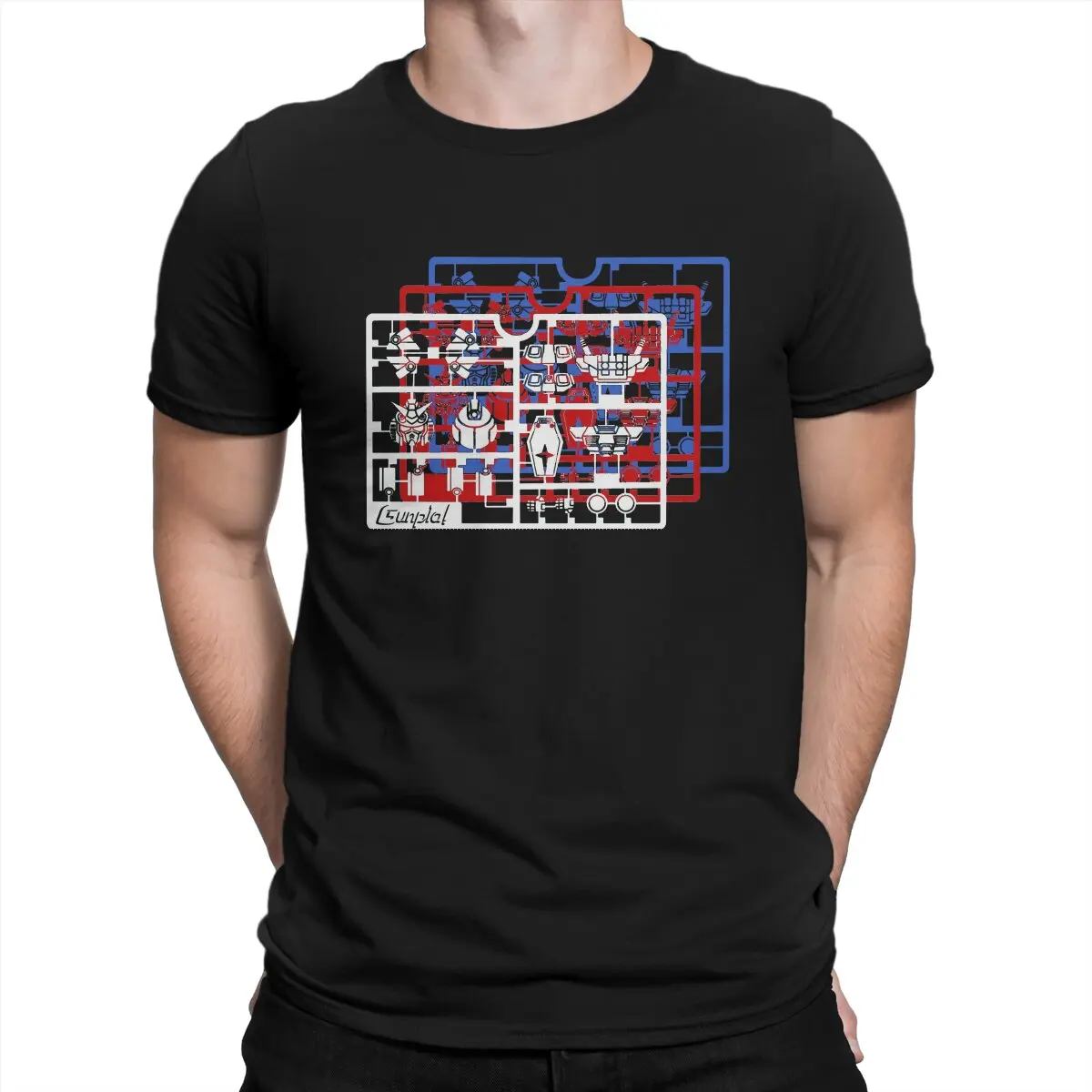 

Runner Trio Unique TShirt Gundam Amuro Rei Man-shaped Motorized Weapon Leisure T Shirt Hot Sale T-shirt For Men Women