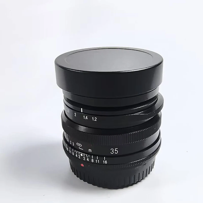 Металлическая квадратная байонетная бленда, совместимая с VOIGTLANDER NOKTON 35 мм F1.5 23 мм F1.2 В комплект входит крышка (art.: 3920cdab8a670) - 3920cdab8a670