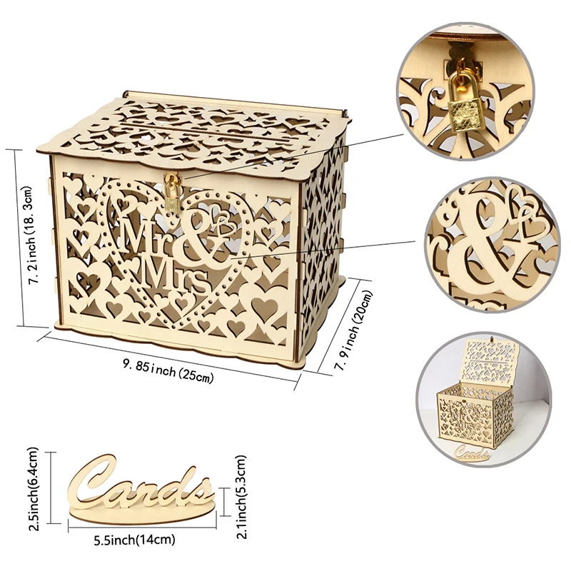 

Деревянный чехол для денег HOMEJAMES