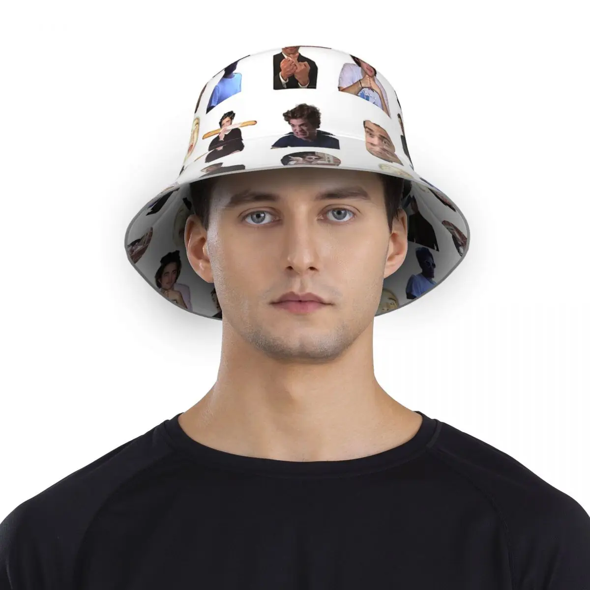 Obert Глянцевая наклейка для мема светоотражающая женская панама головной убор