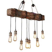 indoor lightings wood vintage lamp chandeliers pendant lights