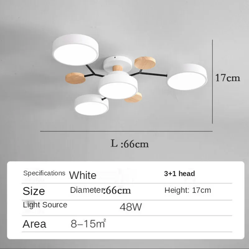 

Минималистичный декоративный потолочный светильник, 110-240 В, люстра в скандинавском стиле для гостиной, кухни, спальни, потолочный светильни...