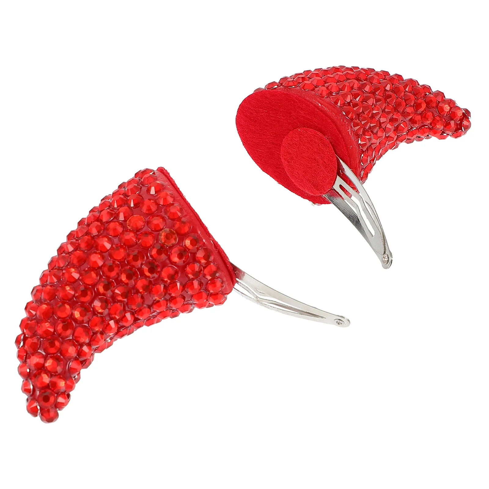 

2 Pcs Hairpin Festival Headwear Masquerade Decorations Cute Clips Women Headband