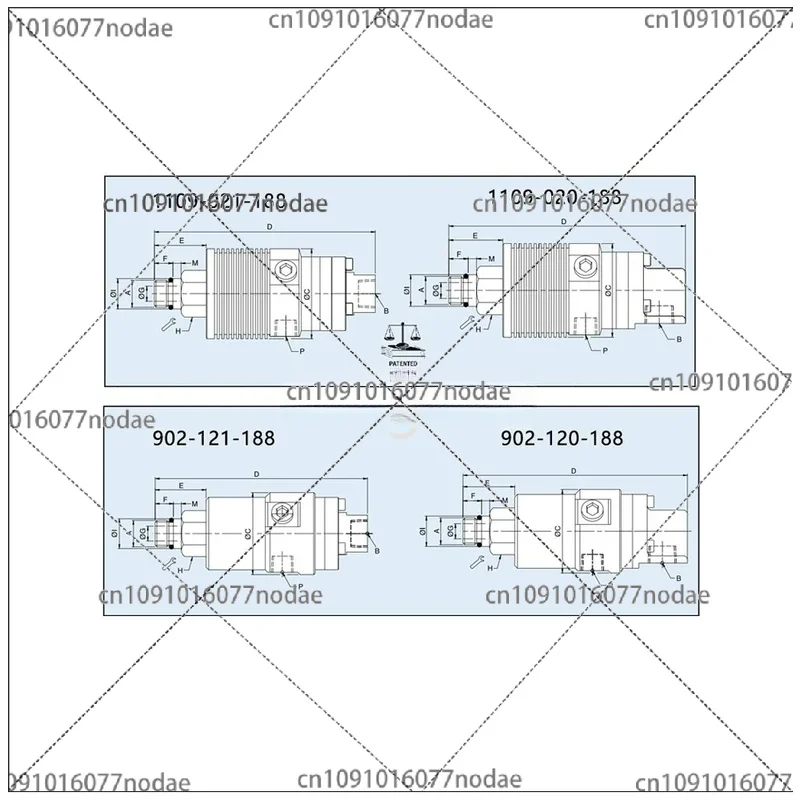 Подходит для замены высокоскоростного обратного соединения выхода воды Deublin