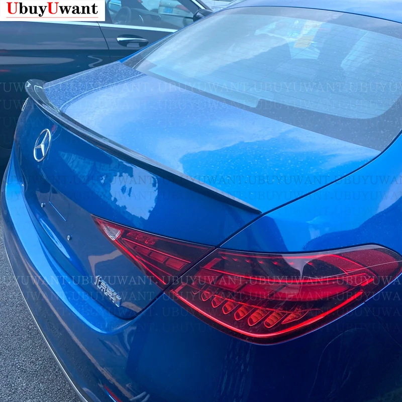 

Rear Wing Spoiler For Mercedes-Benz W206 C-class 2020 2021 W206 4-Door Amg Style ABS Car Tail Wing Decoration Rear Trunk Spoiler