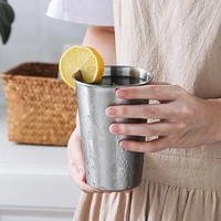 304 stainless steel mug beer cups tea coffee water bottle milk tumbler drinkware for bar office coffee shop ins style concise