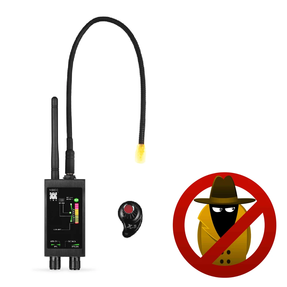 M8000  Camera  Audio Bug And Magnet GPS Detector Set Anti-Candid Anti-Eavesdropping