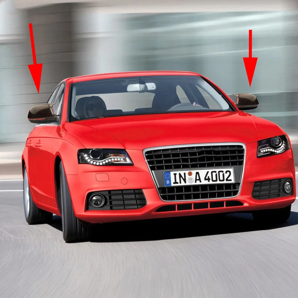 OX Horn Стайлинг Автомобильные зеркала Крышки автомобильных зеркал заднего вида