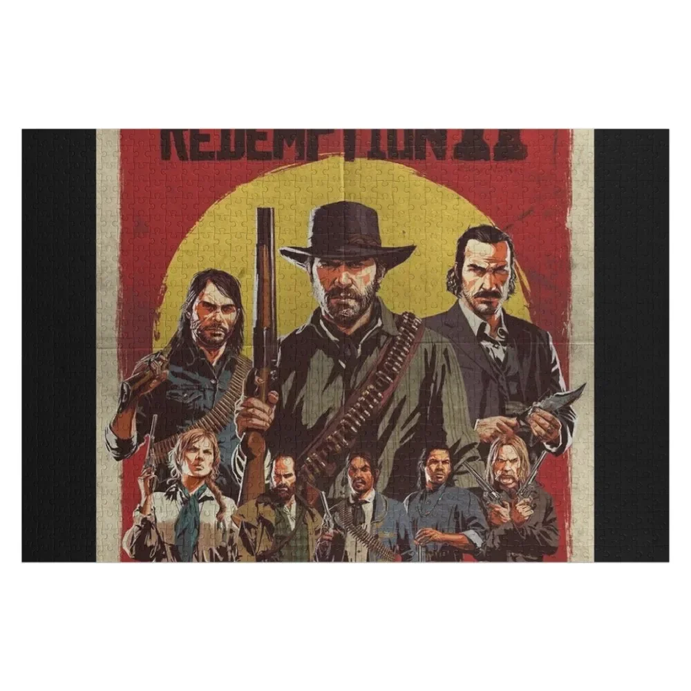 RDR II головоломка персонализированные деревянные животные детские головоломки