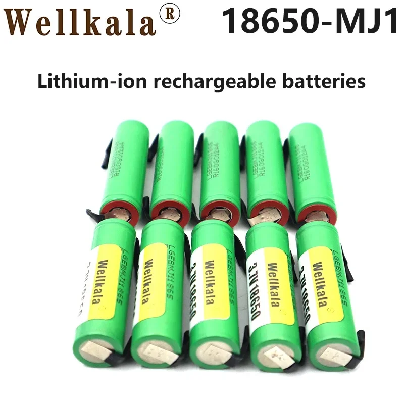 

Aviation Arrival 18650 Battery MJ1 30A Discharge 3.7V Rechargeable Lithium-ion Strip Solder Charger for Flashlights, Cameras,Etc