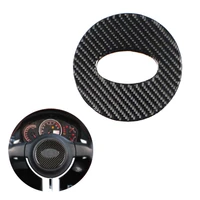 car carbon fiber steering wheel frame cover sticker trim for subaru brz 2013 2014 2015 2016 2017