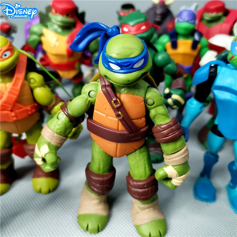 

Disney Animation Teenages Mutant Ninja Turtles Children Toy Doll Joints Movable Action Figure Table Ornaments for Kids Gift