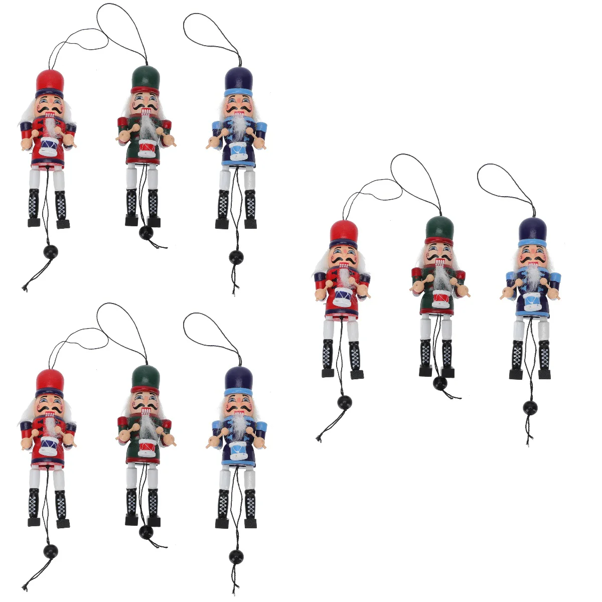 

Деревянная кукла-солдат для домашнего рождественского декора