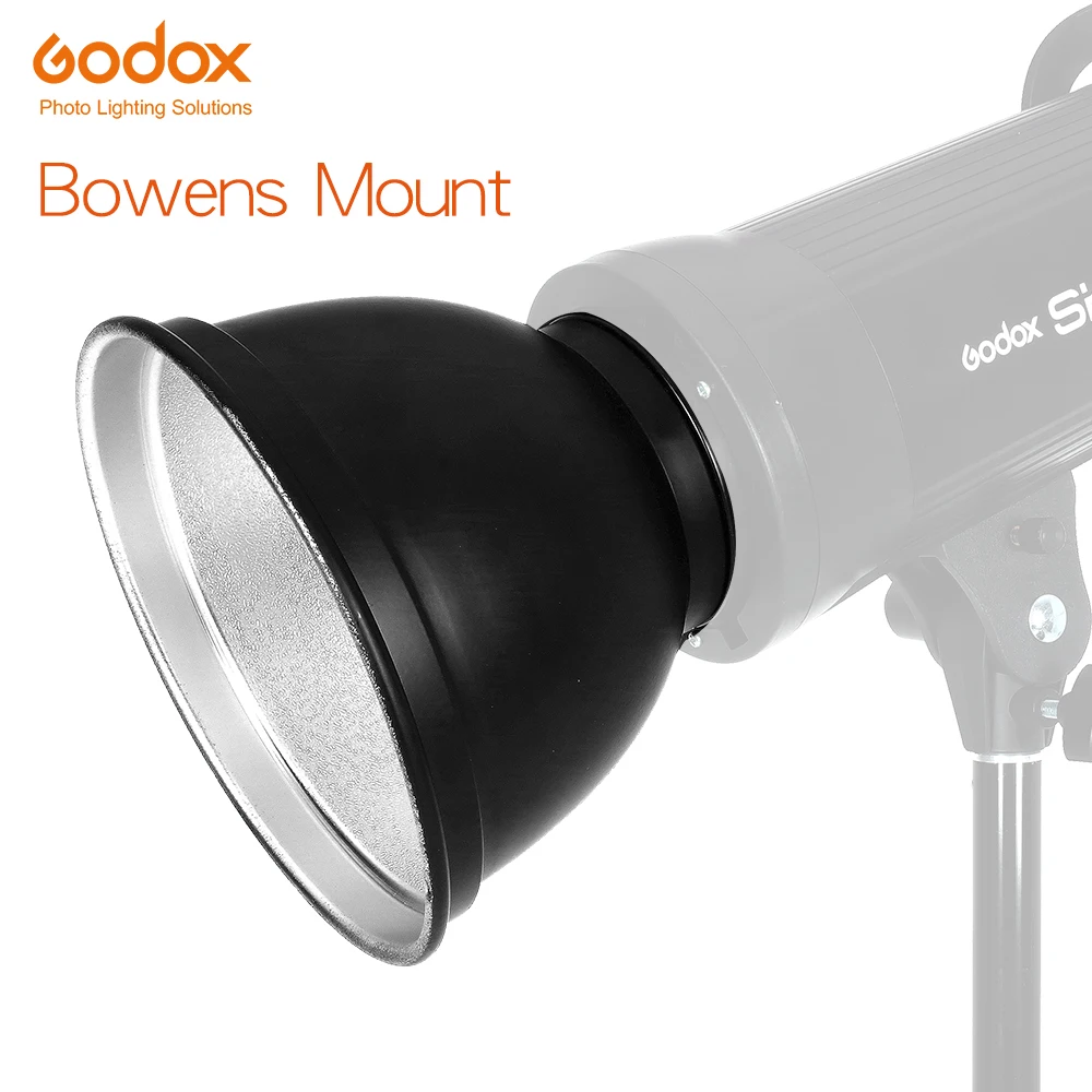 

Godox Standard Reflector Bowens Mount for Studio Flash AD600B AD600BM (Without Umbrella Hole)