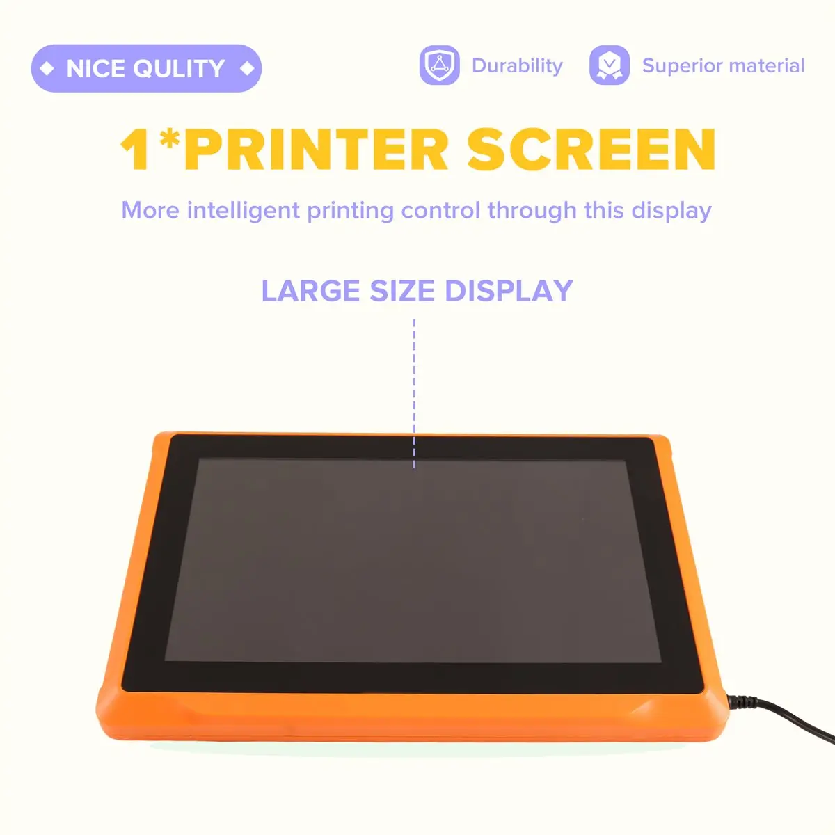 Фото Комплект запасных частей и аксессуаров Sportsmm для 3D-принтера OrangeStorm Giga Display Kit №3