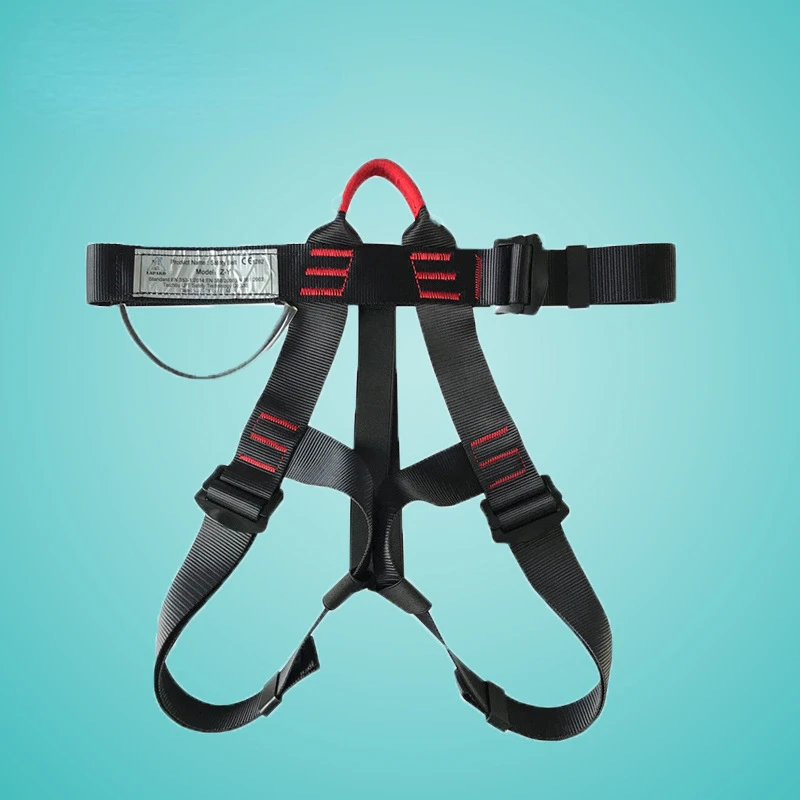 Half Body Climbing Harness Waist Safety Harness for Mountaineering Rock Climbing Rappelling Tree Climbing Strap Waist Belt Leg