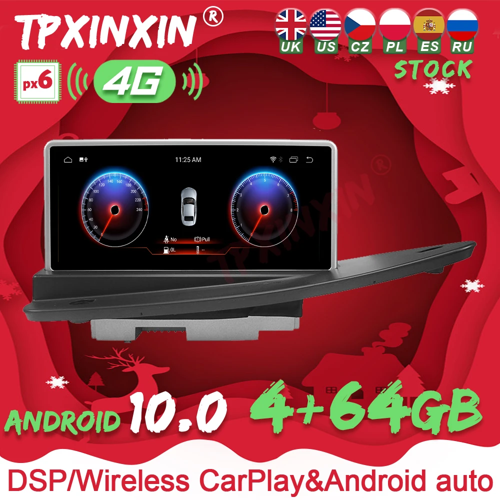 

Android 10 Car Multimedia Video Player GPS Navigation Radio Keep The Original CD Carplay For Volvo S80 Volvo XC70 2004-2011